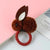 Cute Three-dimensional Bunny Hairpin Children's Plush Clip Baby Rabbit Hair Band Headwear Side Clip Hairpin