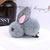 Cute Three-dimensional Bunny Hairpin Children's Plush Clip Baby Rabbit Hair Band Headwear Side Clip Hairpin