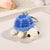 Cute Turtle Keychain Mini Turtle Wool Crocheted Doll Creative Small Doll Cute Keychain