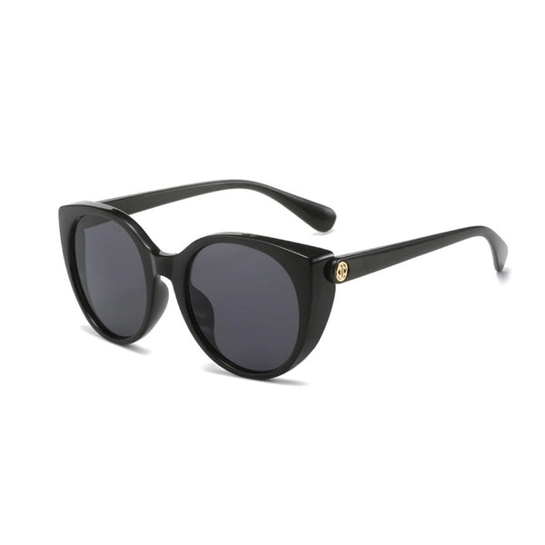 Cute Vacation Color Block Ac Oval Frame Full Frame Women's Sunglasses