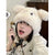 Cute Wild Funny Puppy Hat Female Big Eye Long Ears Autumn-Winter Warm And Thickening Ear Protection Plush Lei Feng Hat