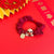 Cute Women's Snake Cloth Inlay Rhinestones Hair Tie