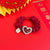 Cute Women's Snake Cloth Inlay Rhinestones Hair Tie