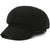 Cyber Celebrity Spring And Autumn  Beret Retro Flat Sun Hat Showing Face Small Black Painter Hat Fashion Hat