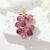 DIY Ornament Accessories Resin Fruit Sweet Cute Three-Dimensional Grape Pastoral Peach Necklace Pendant Earrings Earrings