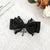 Dark Heart Cross Bow Hairpin Lolita Headdress Sweet Cool Gothic Style KC Side Hairpin Hair Accessories