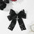 Dark Heart Cross Bow Hairpin Lolita Headdress Sweet Cool Gothic Style KC Side Hairpin Hair Accessories