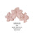 Design Frosted Artificial Flowers Hair Styling Clip  Three Flowers Hair Claw Back Head Hair Volume Multi-Plate Hair Clip