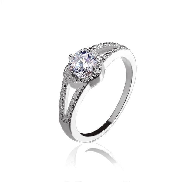 Diamond Love Ring Ring Flash Diamond Wedding Jewelry Wholesale