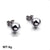 Geometric Titanium Steel No Inlaid 18K Gold Plated Earrings Ear Studs