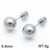 Earrings Wholesale Europe And America Cross Border Round Beads Titanium Steel Women's Stud Earrings Street Simplicity Titanium Steel Earring Accessories