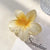 Egg Flower Grab Clip Advanced Gradient Flower Large Grab Clip Hair Accessories Super Fairy Head Disc Hair Headwear Shark Clip