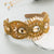 Elegant Baroque Style Flower Cloth Inlay Rhinestones Hair Band