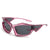 Elegant Basic Lady Pc Cat Eye Quadrilateral Full Frame Women's Sunglasses