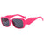 Elegant Basic Simple Style Geometric Ac Square Full Frame Women's Sunglasses