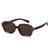 Elegant Basic Simple Style Pc Oval Frame Full Frame Men's Sunglasses