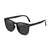 Elegant Basic Simple Style Pc Oval Frame Full Frame Men's Sunglasses