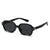 Elegant Basic Simple Style Pc Oval Frame Full Frame Men's Sunglasses