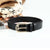 Elegant Basic Simple Style Solid Color Pu Leather Alloy Women's Leather Belts