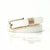 Elegant Basic Simple Style Solid Color Pu Leather Alloy Women's Leather Belts