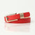 Elegant Basic Simple Style Solid Color Pu Leather Alloy Women's Leather Belts