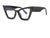 Elegant Basic Square Pc Butterfly Frame Full Frame Optical Glasses