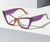 Elegant Basic Square Pc Butterfly Frame Full Frame Optical Glasses