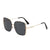 Elegant Basic Square Pc Square Full Frame Women's Sunglasses