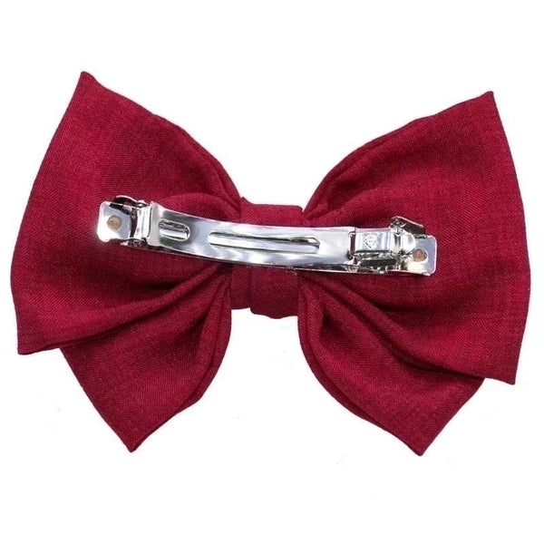 Elegant Bow Knot Cloth Hair Clip