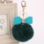 Elegant Bow Knot Pu Leather Women's Bag Pendant Keychain