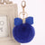 Elegant Bow Knot Pu Leather Women's Bag Pendant Keychain