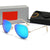 Elegant Business Oval Glass Toad Glasses Patchwork Full Frame Men's Sunglasses