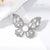 Elegant Butterfly Alloy Artificial Pearls Rhinestones Women's Brooches