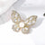 Elegant Butterfly Alloy Artificial Pearls Rhinestones Women's Brooches