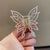 Elegant Butterfly Alloy Plating Hair Claws