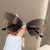 Elegant Butterfly Pc Butterfly Frame Diamond Frameless Women's Sunglasses