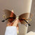 Elegant Butterfly Pc Butterfly Frame Diamond Frameless Women's Sunglasses