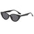 Elegant Classic Style Leopard Ac Cat Eye Full Frame Women's Sunglasses