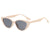 Elegant Classic Style Leopard Ac Cat Eye Full Frame Women's Sunglasses