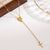 Elegant Classical Cross Virgin Mary Priest Stainless Steel Beaded Plating 18k Gold Plated Necklace