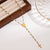 Elegant Classical Cross Virgin Mary Priest Stainless Steel Beaded Plating 18k Gold Plated Necklace