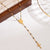 Elegant Classical Cross Virgin Mary Priest Stainless Steel Beaded Plating 18k Gold Plated Necklace