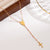 Elegant Classical Cross Virgin Mary Priest Stainless Steel Beaded Plating 18k Gold Plated Necklace