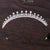 Elegant Crown Alloy Inlay Rhinestones Crown 1 Piece