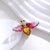 Elegant Cute Dragonfly Butterfly Alloy Inlay Rhinestones Unisex Brooches