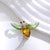 Elegant Cute Dragonfly Butterfly Alloy Inlay Rhinestones Unisex Brooches