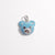 Elegant Cute Shiny Animal Little Bear Copper 18k Gold Plated Zircon Pendants Necklace Pendant In Bulk