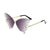 Elegant Fashion Butterfly Pc Butterfly Frame Frameless Women's Sunglasses