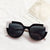 Elegant Fashion Solid Color Pc Cat Eye Full Frame Women's Sunglasses