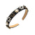 Elegant Flower Cloth Inlay Rhinestones Pearl Hair Band